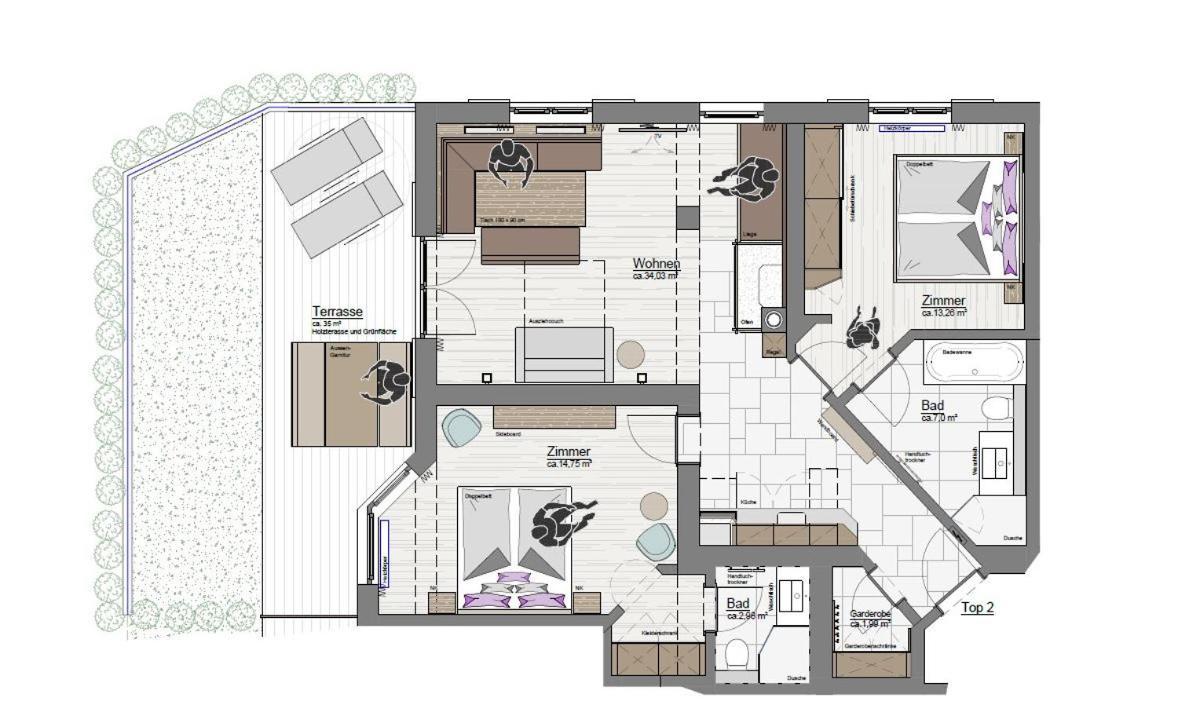Mocking Ferienappartements Κίτσμπουελ Εξωτερικό φωτογραφία